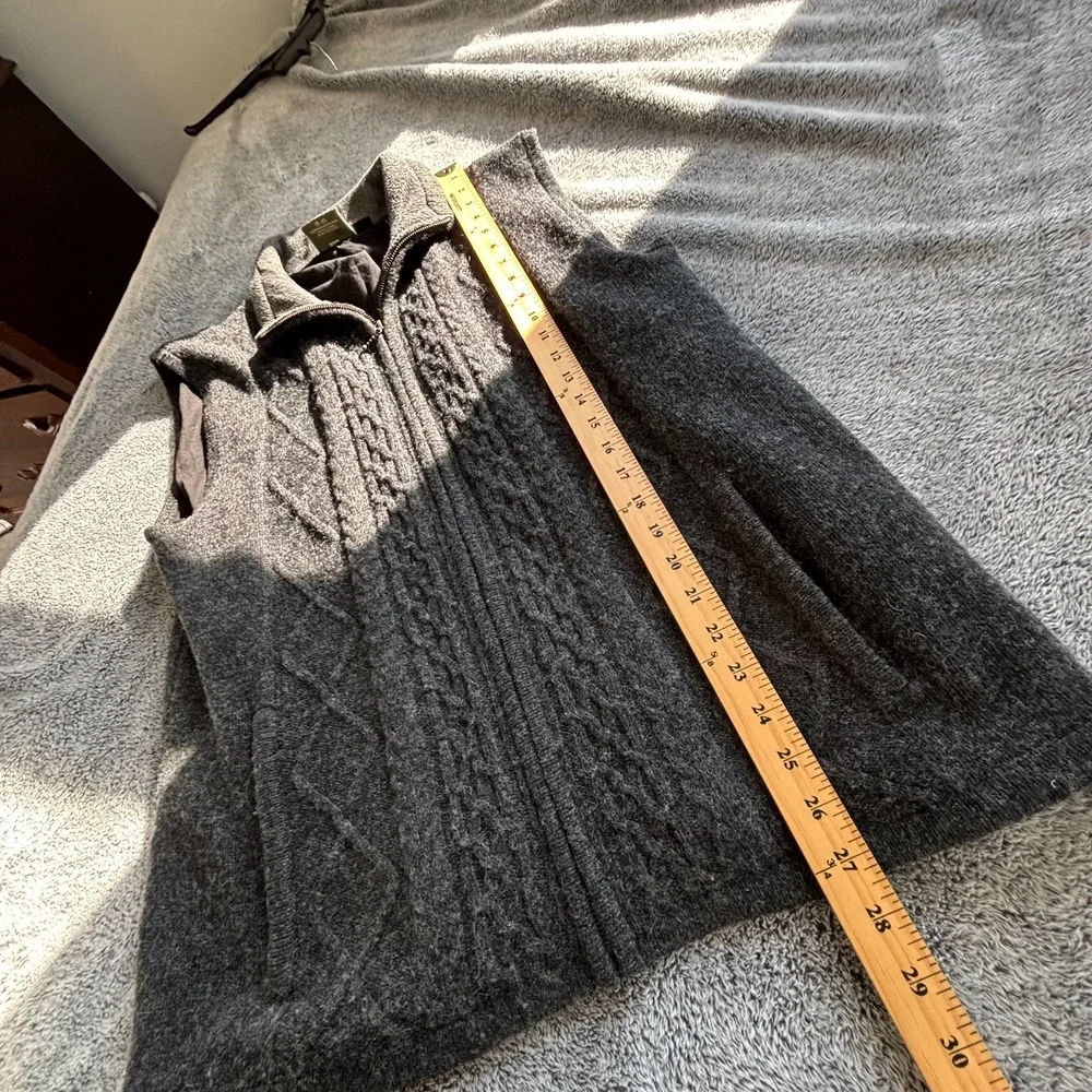 Vtg Carraig Donn Sweater Vest Mens Medium Ireland Pure New Wool Fisherman 18903x
